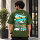 I Find My Peace Travel & Nature - Oversized T-Shirt