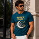 Space Fuel Petrol Blue Regular Fit T-Shirt