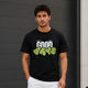 Good Ways Black Regular Fit T-Shirt