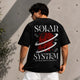 Solar Requiem Phantom Black Oversized T-Shirt