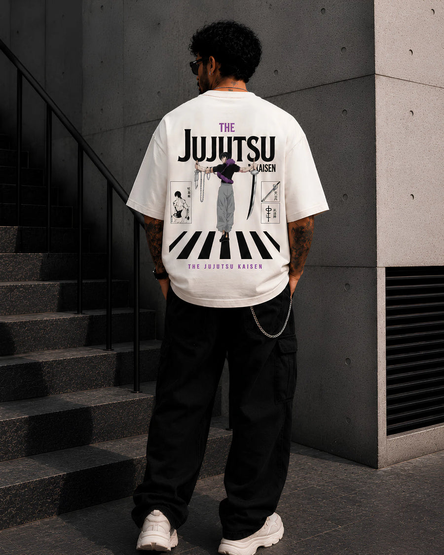 Jujutsu Legacy Off White Oversized T-Shirt