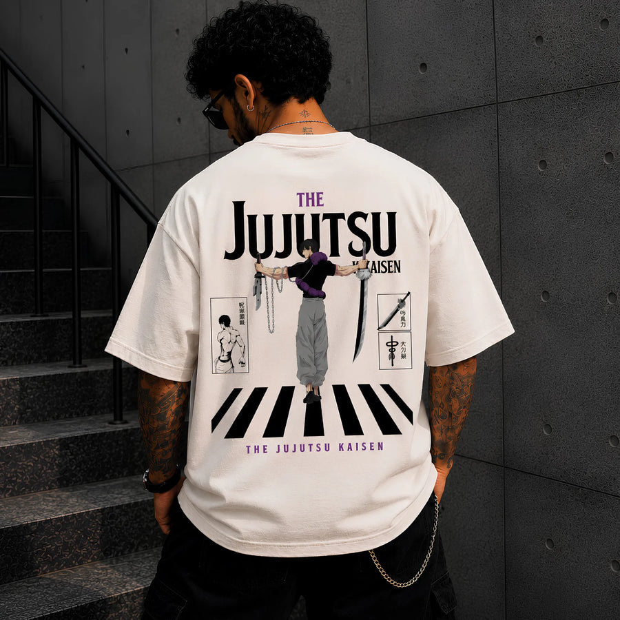 Jujutsu Legacy Off White Oversized T-Shirt