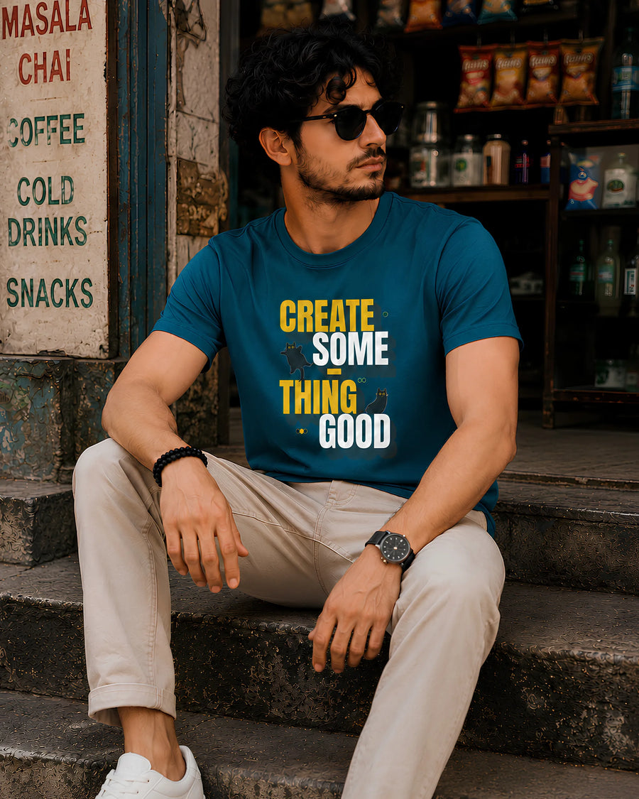Create Something Good Regular Fit T-Shirt