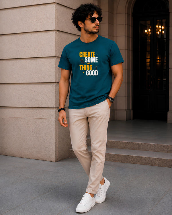 Create Something Good Regular Fit T-Shirt