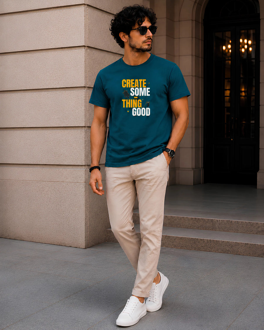 Create Something Good Regular Fit T-Shirt