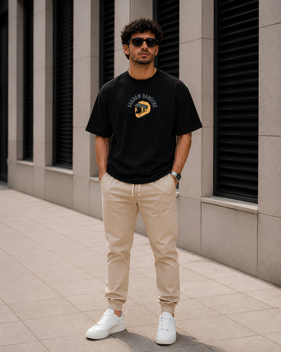 Shadow Riders Phantom Black Oversized T-Shirt