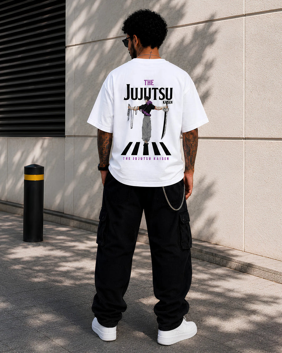 Jujutsu Legacy White Oversized T-Shirt