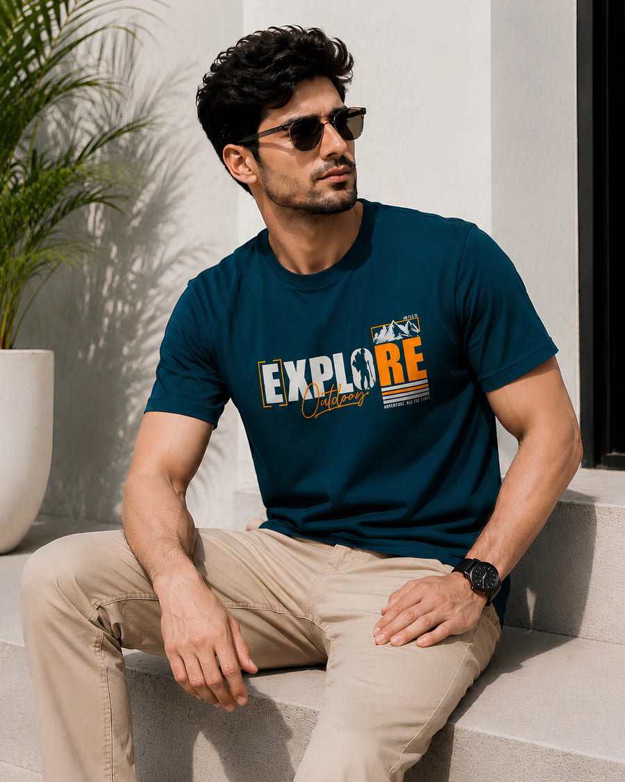 Explore Outdoors Regular Fit T-Shirt