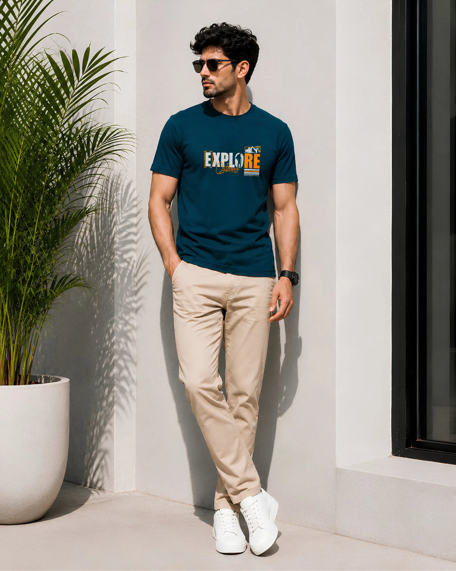 Explore Outdoors Regular Fit T-Shirt