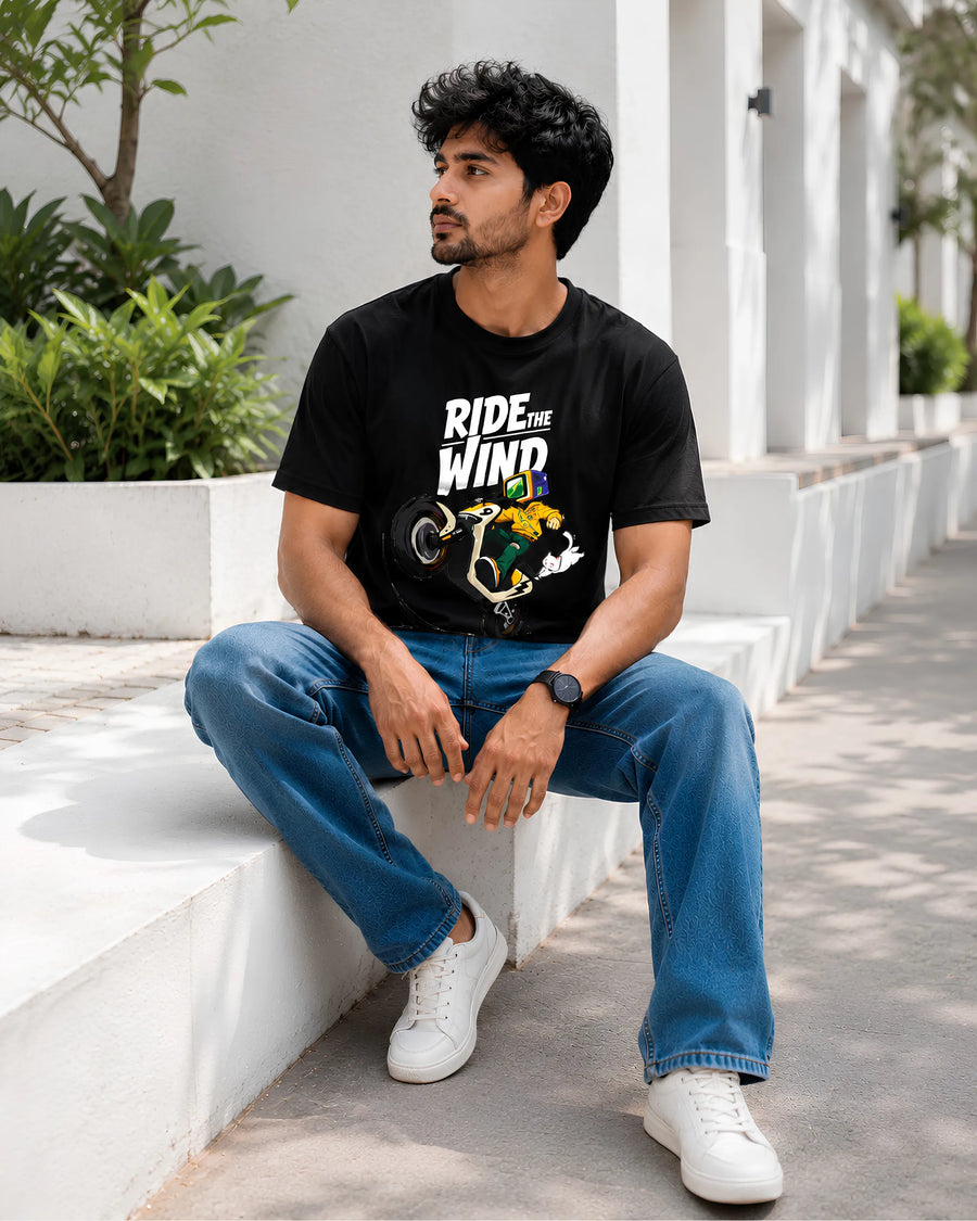 Ride The Wind Regular Fit T-Shirt