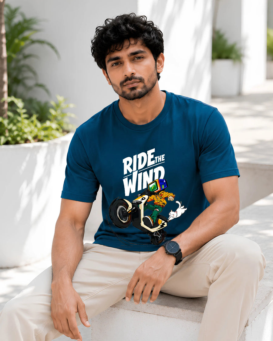Ride The Wind Regular Fit T-Shirt