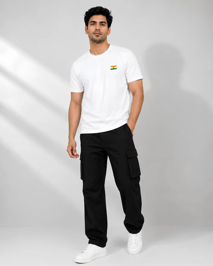 Indian Flag Regular Fit T-Shirt