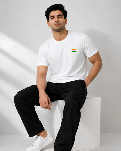 Indian Flag Regular Fit T-Shirt