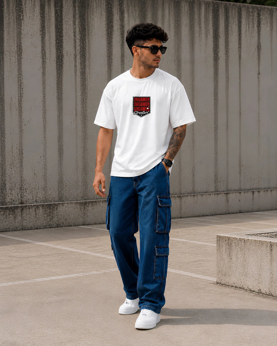 Dreamer Streetart Oversized T-Shirt