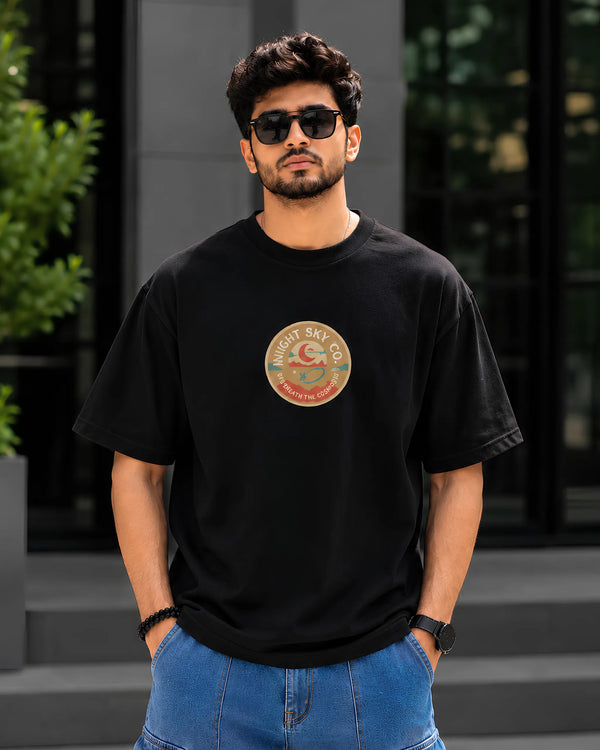 Night Sky Oversized T-Shirt