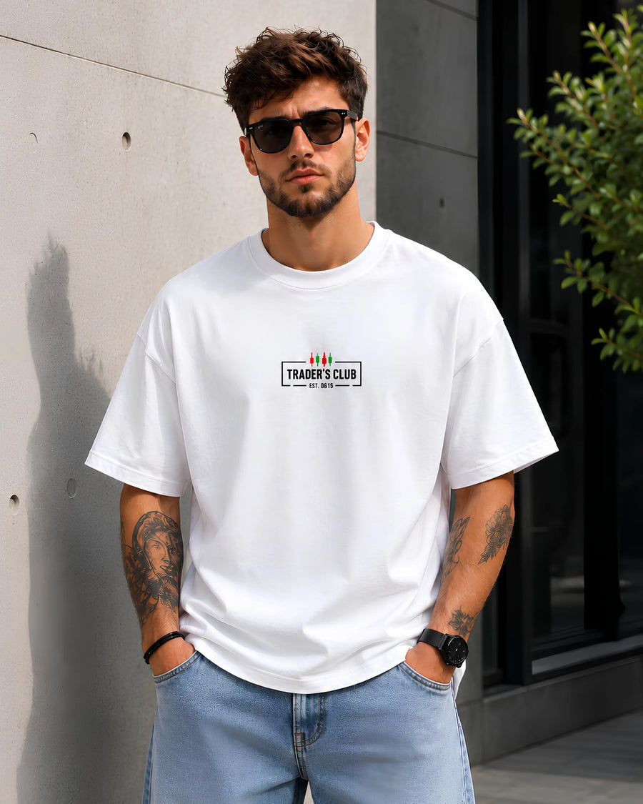 Bull vs Bear Trader’s Club Oversized T-Shirt