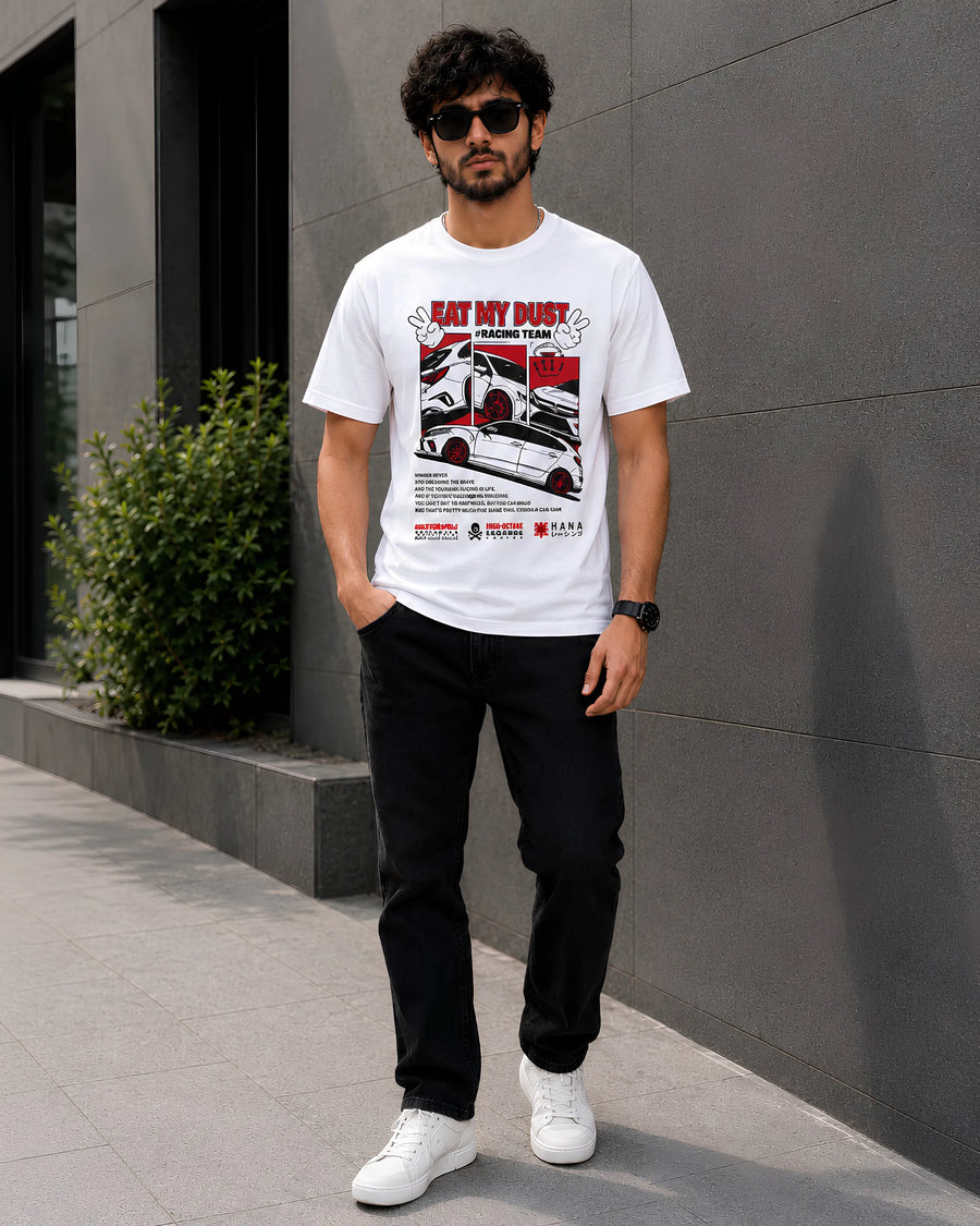 “Eat My Dust” Racing - Regular Fit T-Shirt