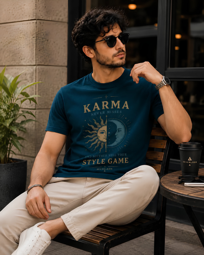 Karma Never Misses Regular Fit T-Shirt