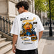 Built Different BOB White Oversized T-Shirt
