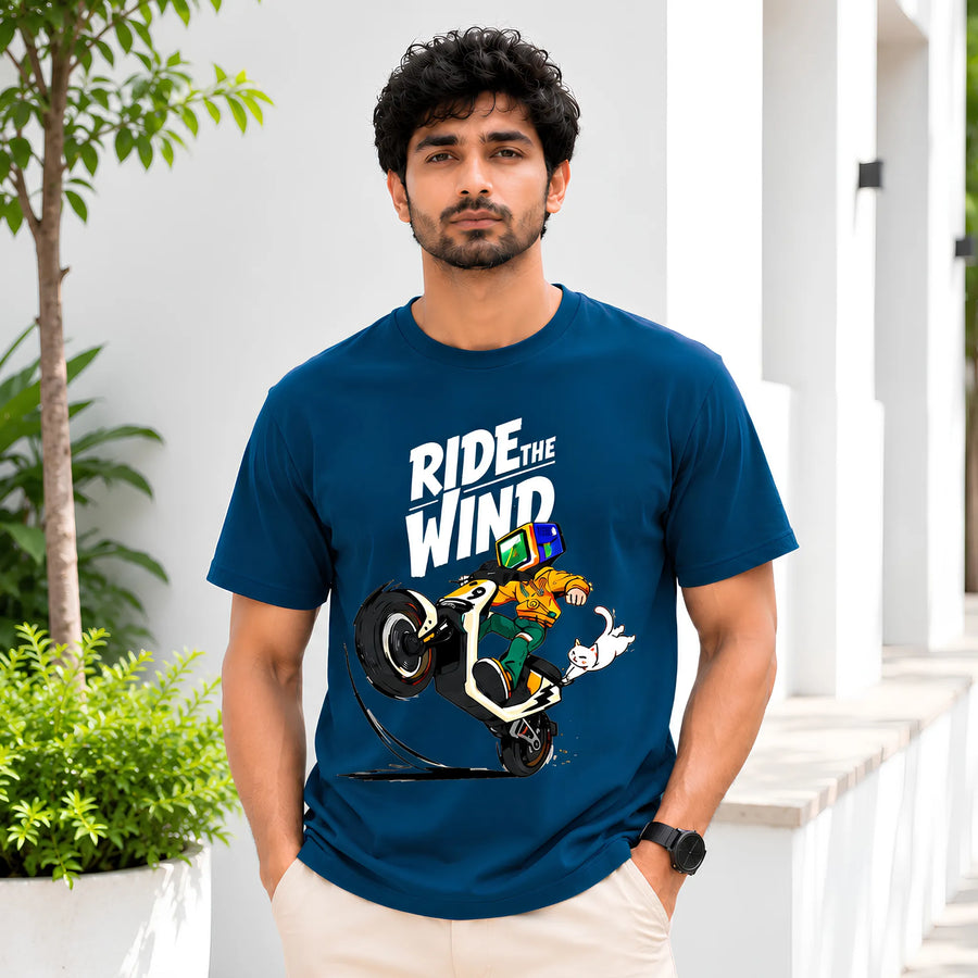 Ride The Wind Regular Fit T-Shirt