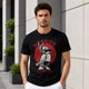 Warrior Spirit Black Regular Fit T-Shirt