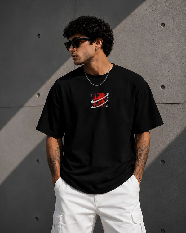Solar Requiem Phantom Black Oversized T-Shirt