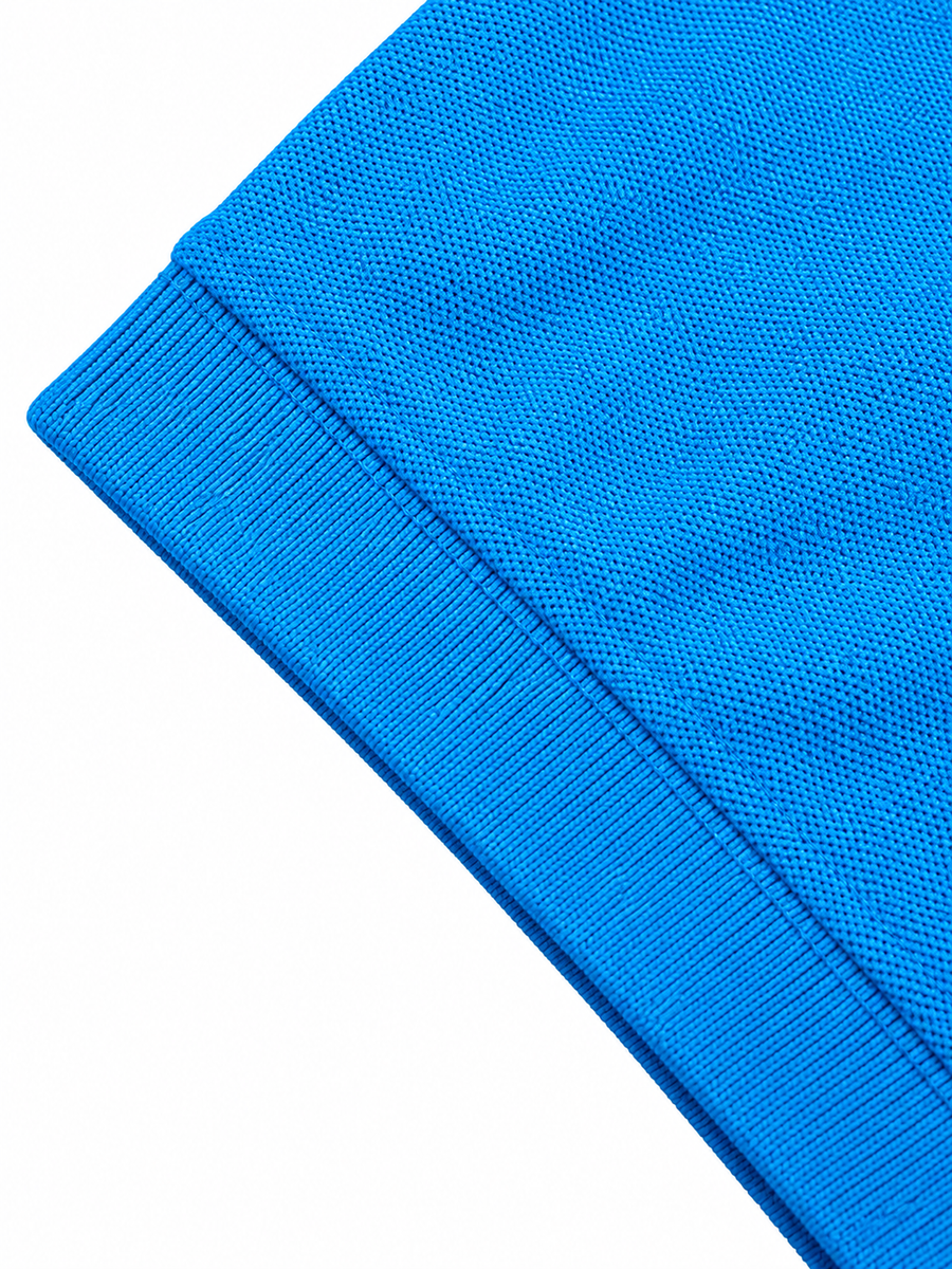 Men's Regular Fit Blue Polo T-Shirt