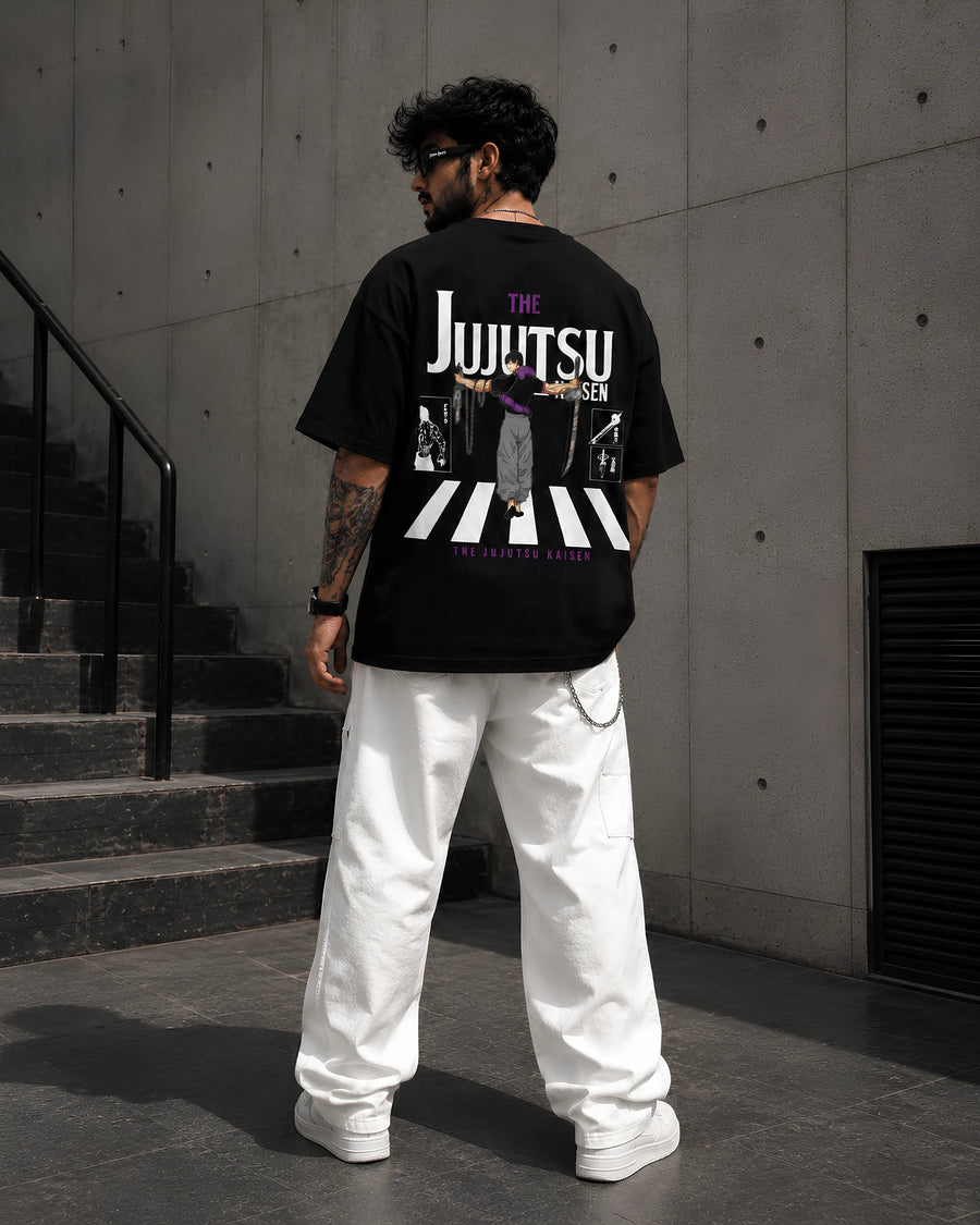 Jujutsu Legacy Black Oversized T-Shirt