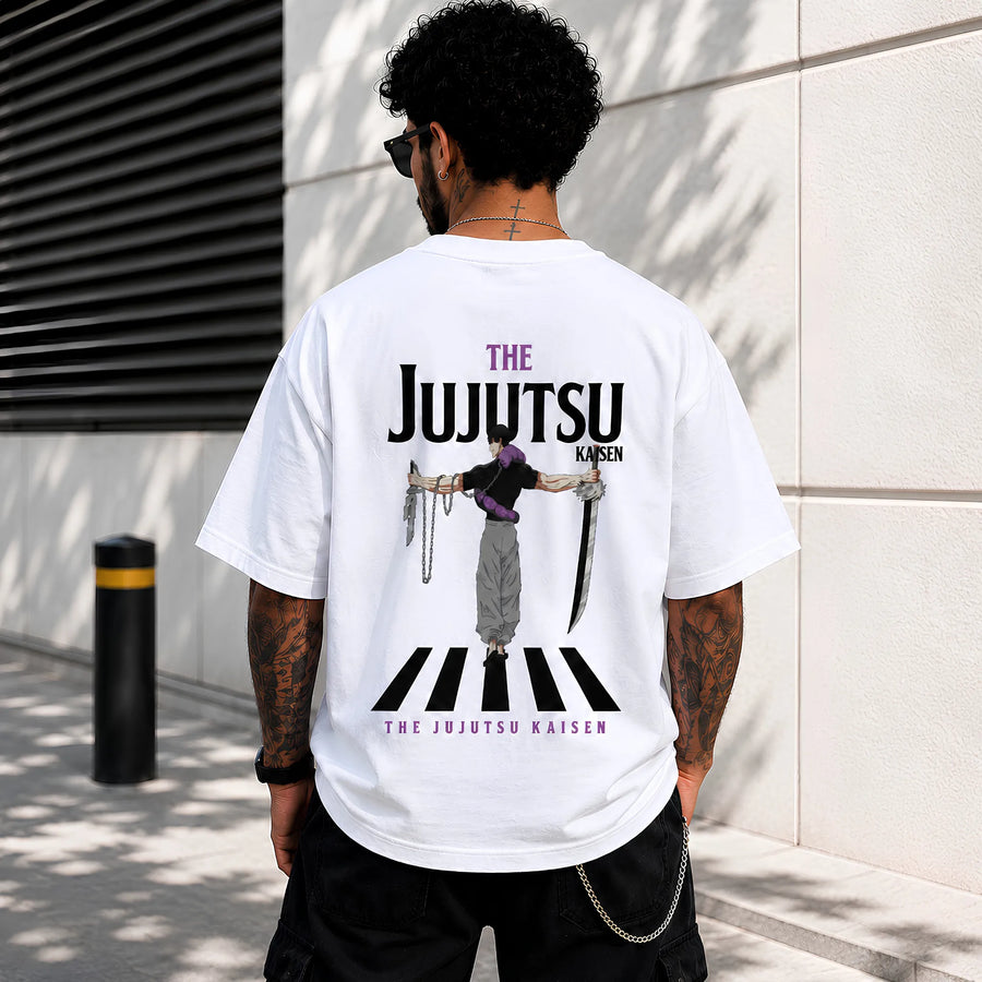 Jujutsu Legacy White Oversized T-Shirt