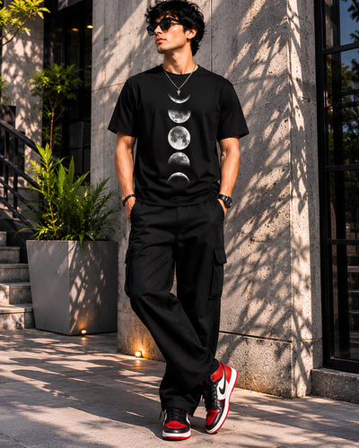 Moon Phase Regular Fit T-Shirt