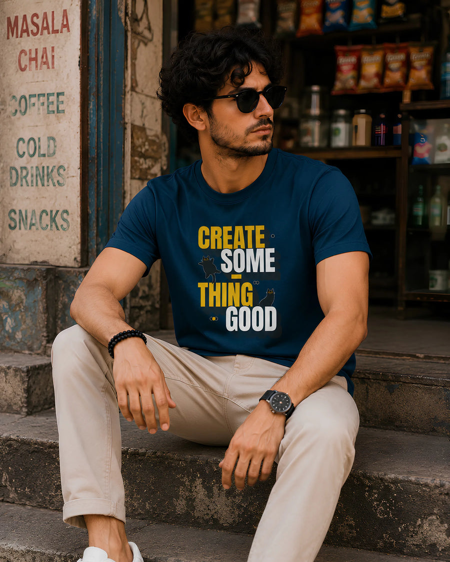 Create Something Good Regular Fit T-Shirt