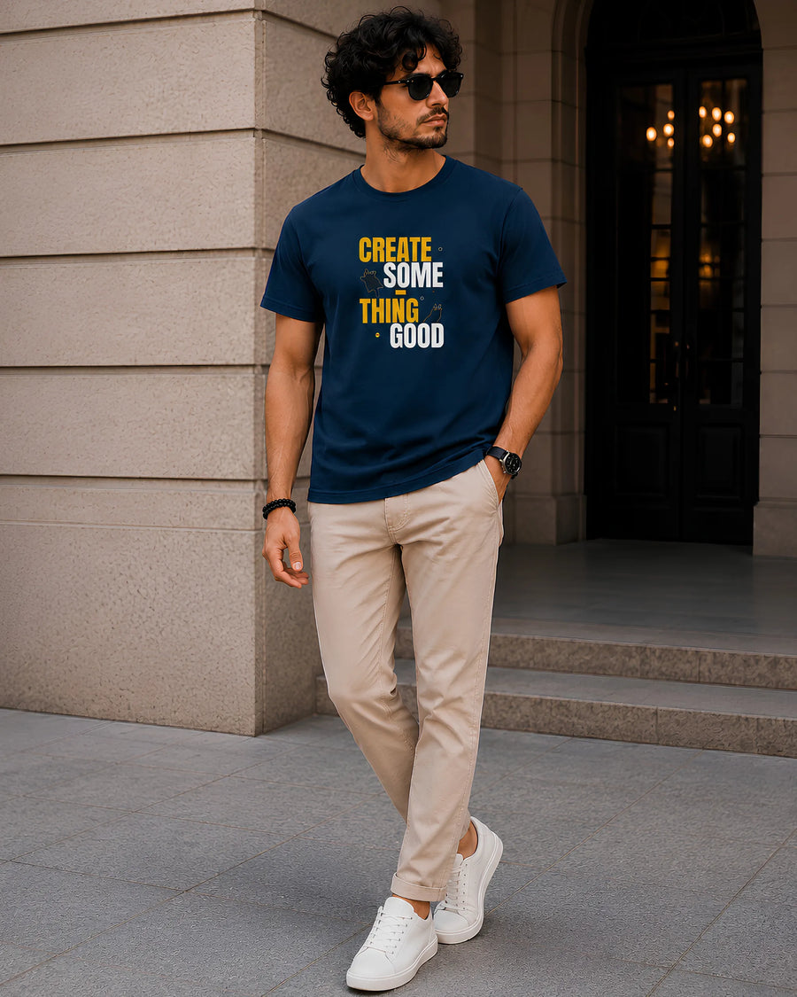 Create Something Good Regular Fit T-Shirt