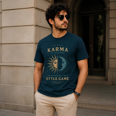 Karma Never Misses Regular Fit T-Shirt