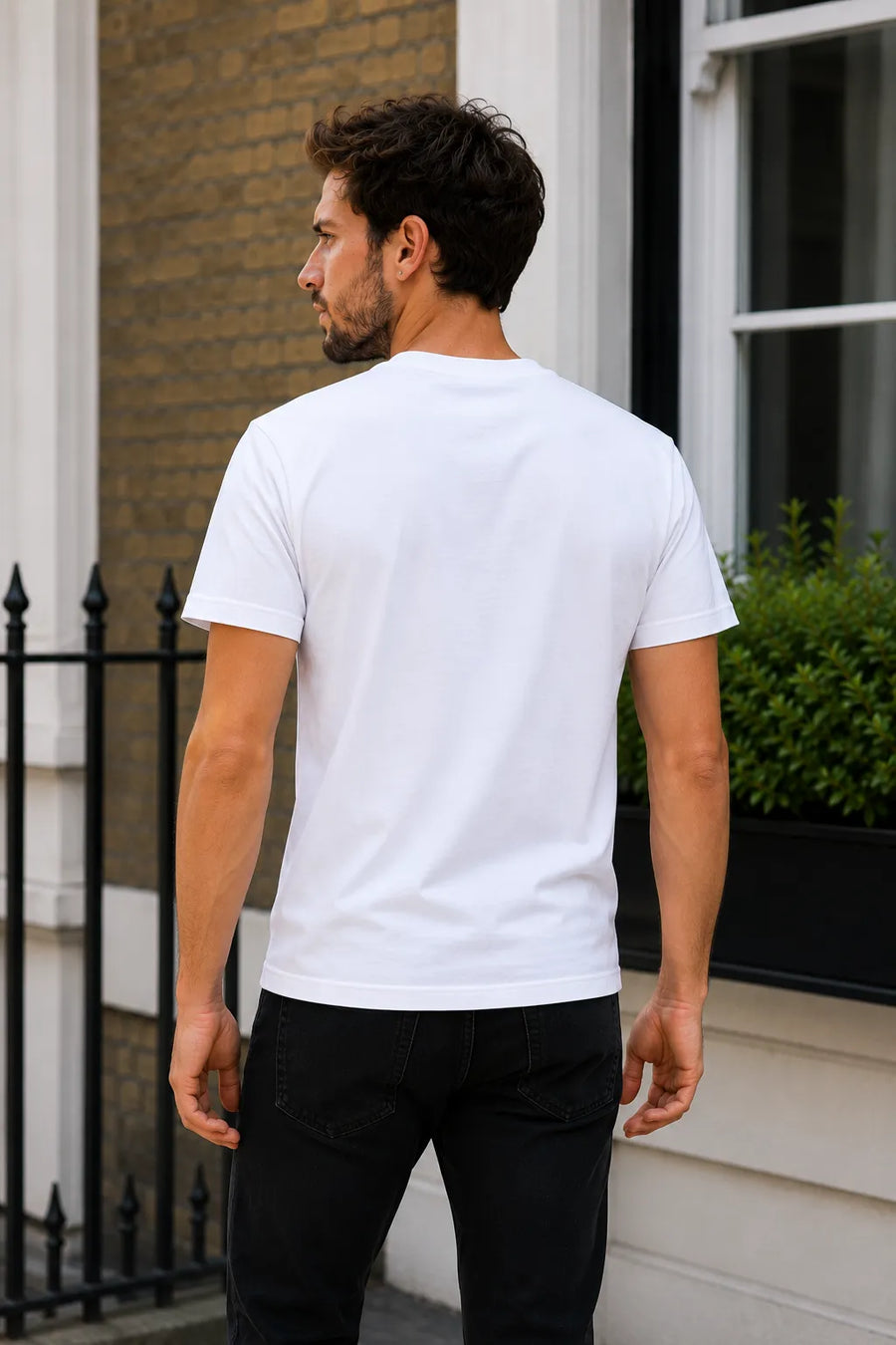 Unlimited Mind White Regular Fit T-Shirt