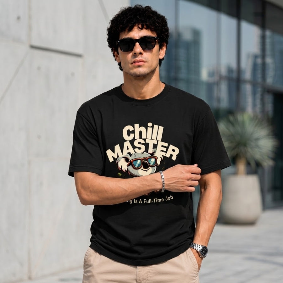 Chill Master Koala - Regular Fit T-Shirt
