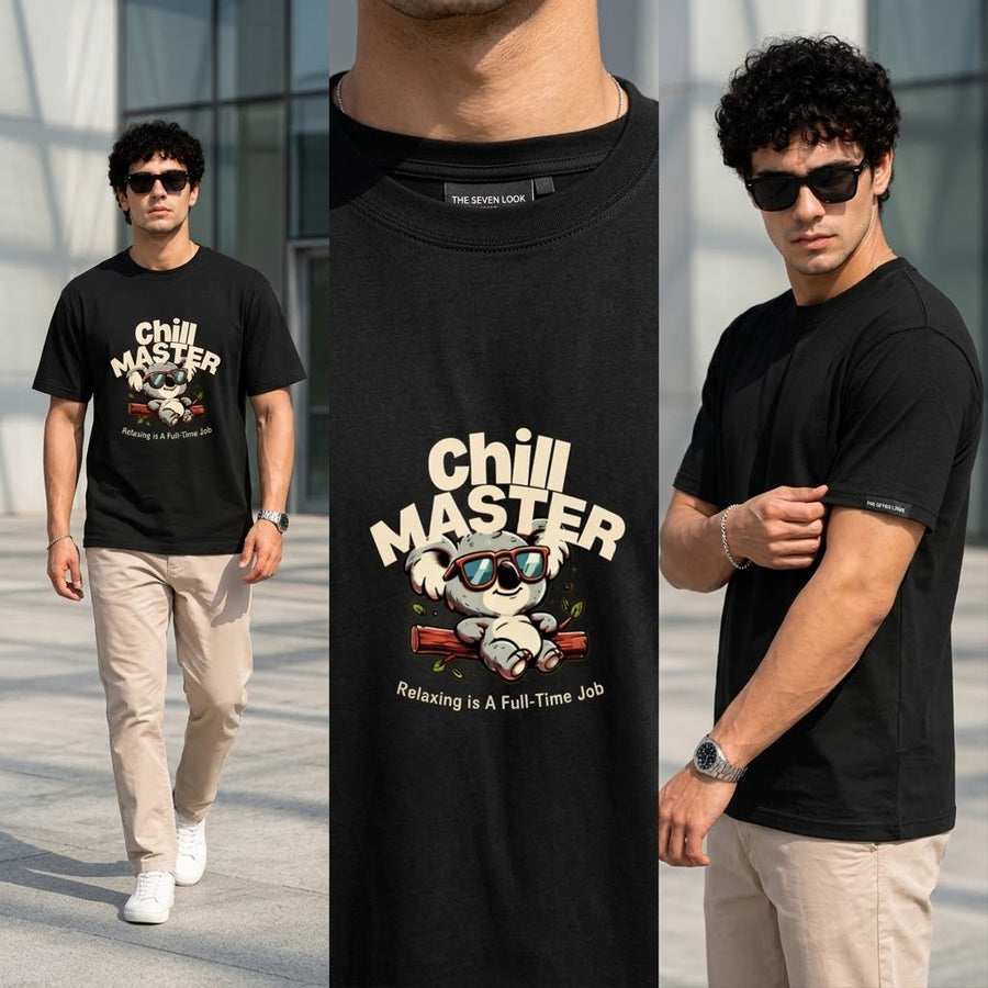 Chill Master Koala - Regular Fit T-Shirt